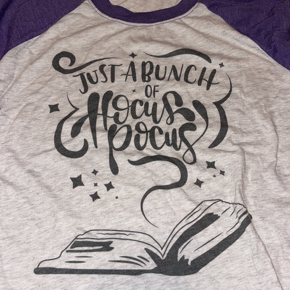 Hocus pocus 3/4 sleeve tee - Picture 2 of 5